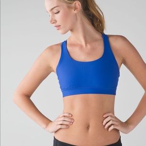 Lululemon Energy Bra size 6 in Blue